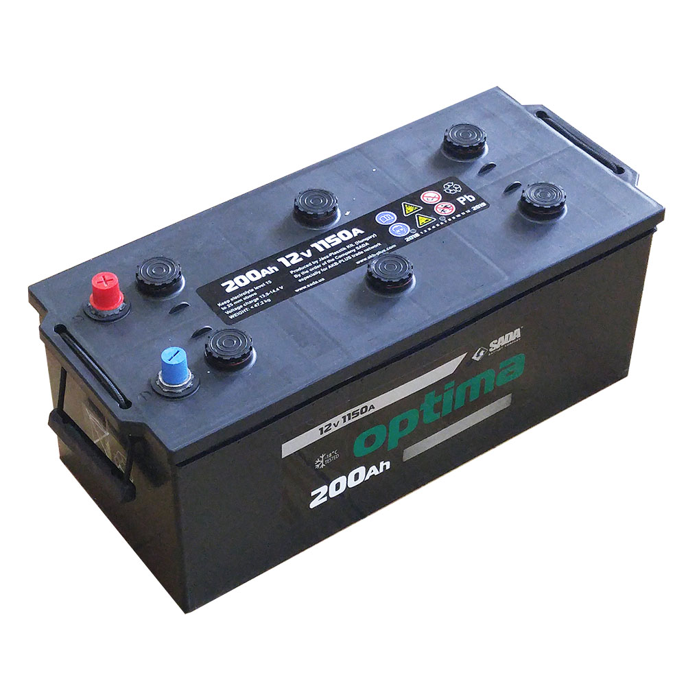 Батарея акумуляторна 6СТ-200Аз (3) SADA Optima